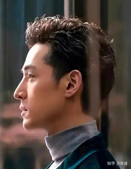 拥有了高鼻梁的这些男明星侧脸到底有多加分