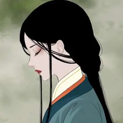 动漫古风头像女唯美孤傲女生冷漠二次元古风头像