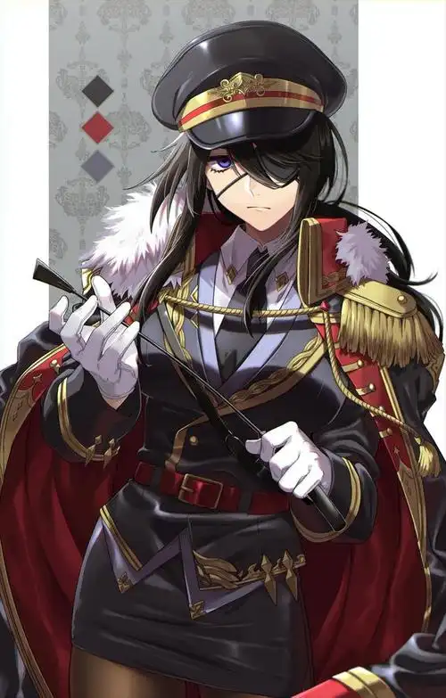 美丽且守纪,军装女子插画特辑