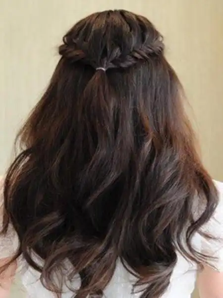 夏日仙气up 教你打造仙气十足的中长发编发