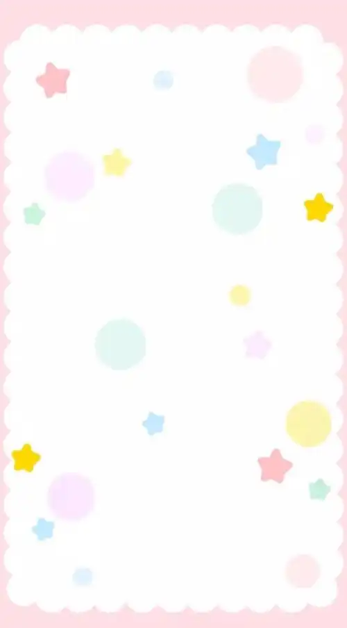 简约 可爱 清新 软萌 背景图片 平铺 素材 锁屏 壁纸(●ω