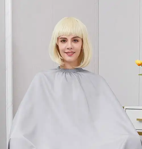 理发围巾家用 理发店家用不粘发防水加长剪发美发围单发廊专用理发围