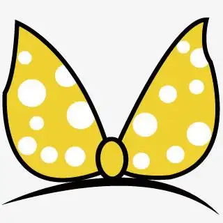 卡通蝴蝶结头饰发卡png图片素材下载_蝴蝶结png_熊猫办公