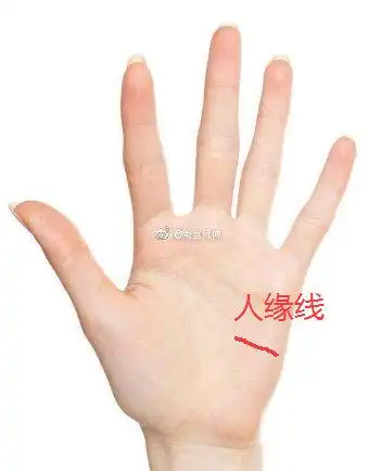手相中的人缘线源于手掌的月丘并且向掌心方. 来自南宫师傅 - 微博