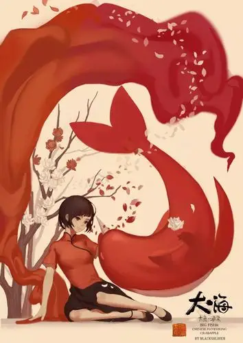 动漫人物壁纸 · 大鱼海棠