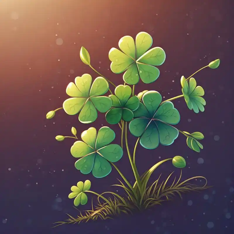 92四叶草头像,许你一场幸运～ 四叶草寓意幸运,把它当作头像,愿所有