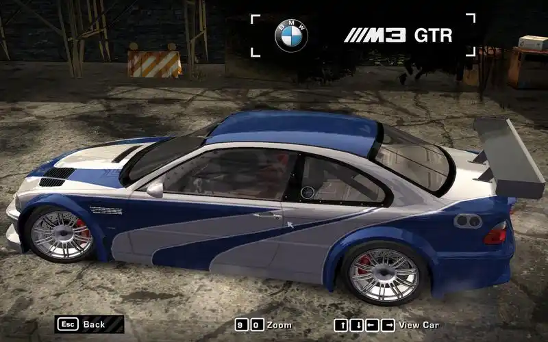 极品飞车9更新bmw m3 gtr 模型与声浪_单机游戏热门视频