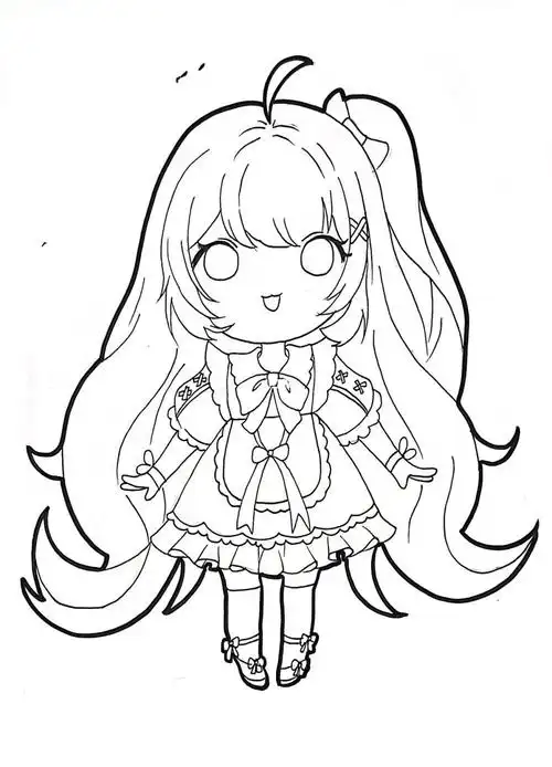 工具材料   a4纸,勾线笔,马克笔当你看到圆滚滚,肉乎乎的q版动漫人物