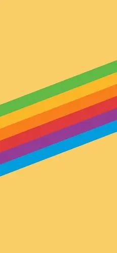 apple经典黄色条纹,高清图片,手机壁纸