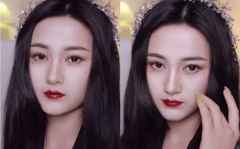 迪丽热巴仿妆,这个造型真的很赞_哔哩哔哩_bilibili