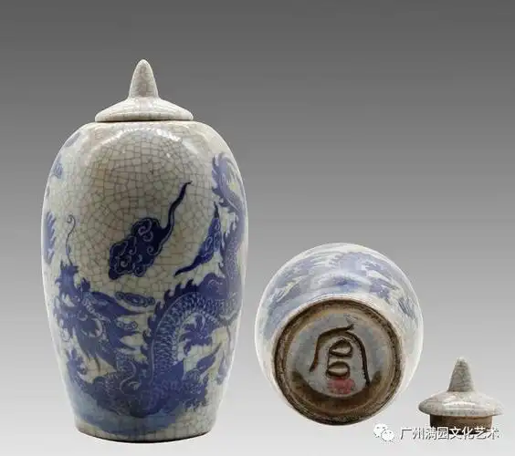 浅谈哥窑及哥釉云龙纹官字款盖罐介绍__凤凰网