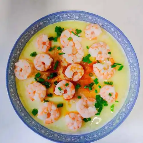 生活美食——虾仁蒸鸡蛋