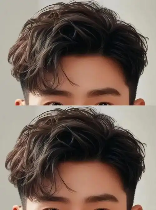 推荐男生韩式微分气垫烫
#男士气垫烫