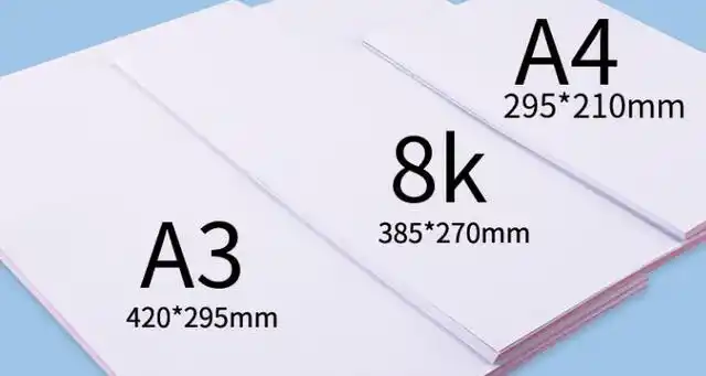 1,规格纸是指制成的纸,经过修边和修边,切成一定的尺寸.