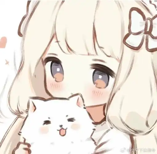 动漫头像超话90#动漫女头#90#动漫头像#    可爱风格头像