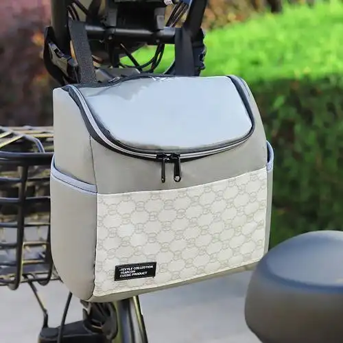 前置防水挂物包电动车收纳挂袋闪电客电瓶自行车手机袋子电车挂包置物