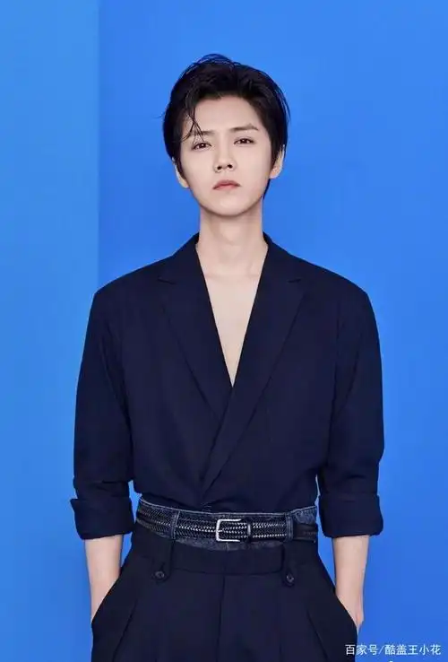 鹿晗今年好喜欢v领西装,看着性感穿着霸气,真是个奇怪的帅男人