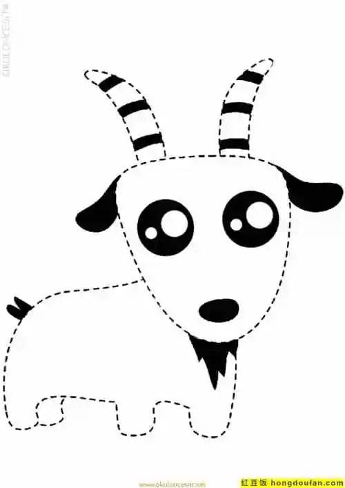 9张3到6岁孩子们最喜欢的连线游戏免费图片下载-红豆饭小学生简笔画