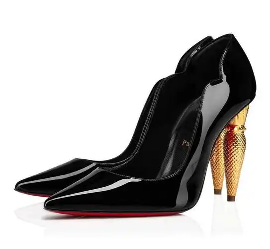 带你欣赏全球奢侈品牌cl萝卜丁lipchickpump权杖口红高跟鞋