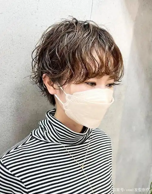 日系短发纹理烫 给你要的时髦感!