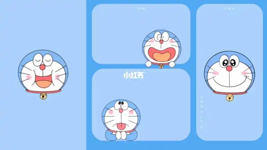 蓝色系电脑分区壁纸78蓝胖子