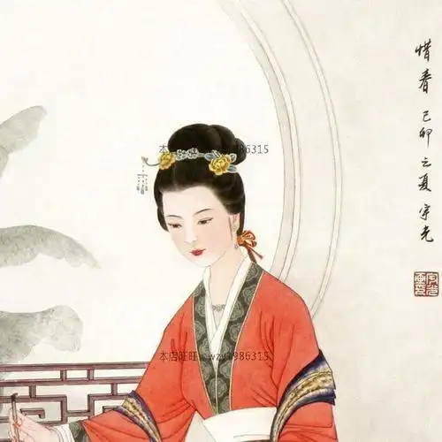 贾春丽简笔画步骤