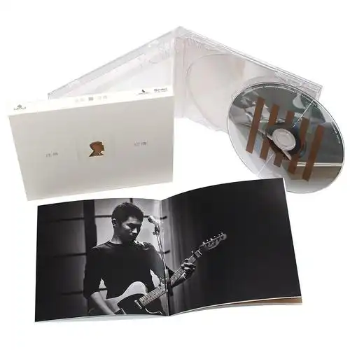 迷藏正版梁博2019加印再版cd专辑歌词音乐cd