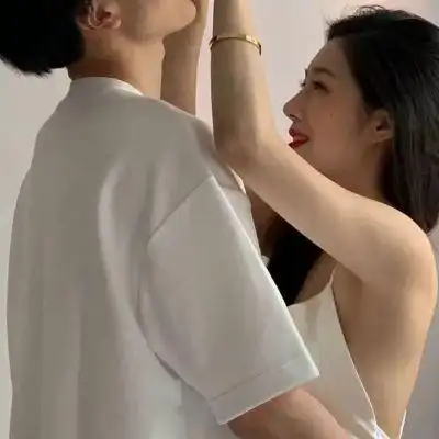 唯美双人可爱情侣头像清纯甜美情侣图片