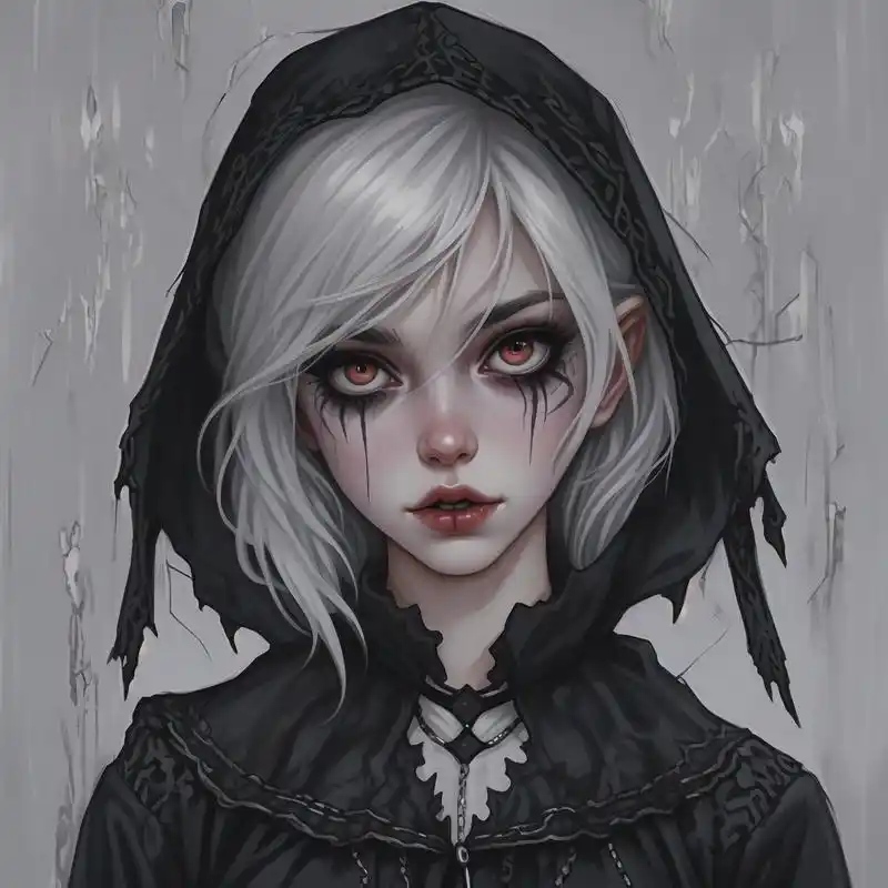 97恐怖吓人的女鬼头像92