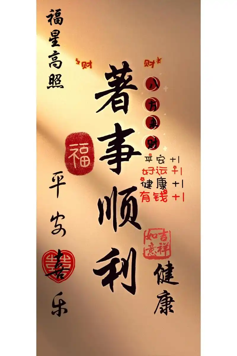 愿你所念之人平安喜乐,健康顺意!#诸事顺利 #壁纸潮图 - 抖音