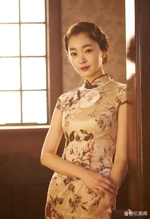 宋轶民国旗袍风,清纯,典雅,精致,真得太美了!