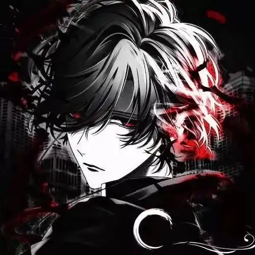 卡通动漫头像黑暗高冷