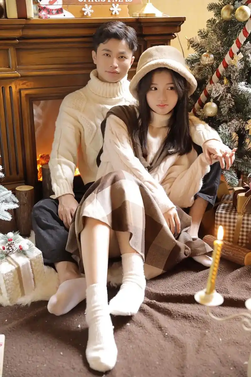 圣诞情侣写真90成都约拍.客片分享91陪伴是最长情的告白# - 抖音