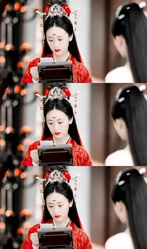 袁冰妍琉璃琉璃美人煞 wb 心动记录册 (红衣美人)