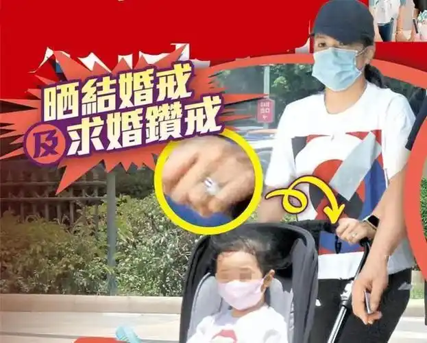 媒体是根据阿wing手上的婚戒以及黎明曾在台上承认有妻子,判断二人已