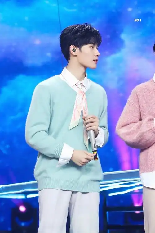 全能偶像张真源,燃爆全场吉他手,音域宽广音色魔王,舞蹈力量十足,表情