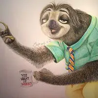 疯狂动物城树懒头像