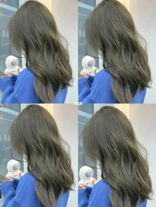 春夏显白发色青木棕色:不用漂的高级新发色