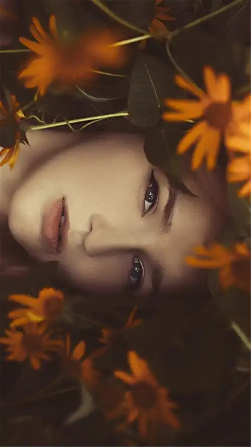 欧美美女文艺小清新手机壁纸