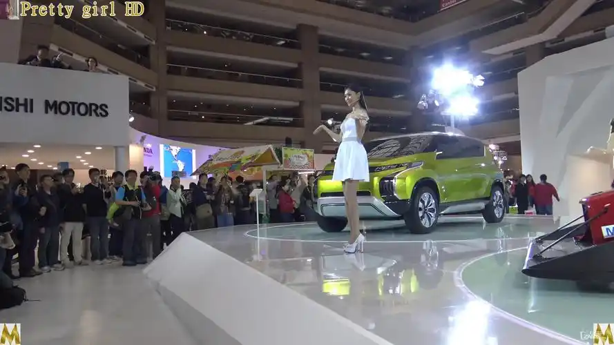 4k高清2016台北车展三菱漂亮车模热舞2160pmp4171mb