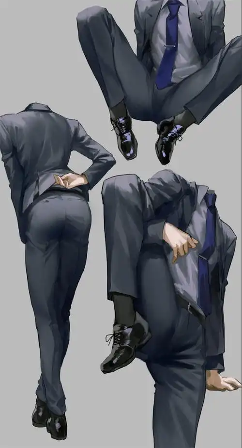 正装的魅力!西装特辑p站美图欣赏