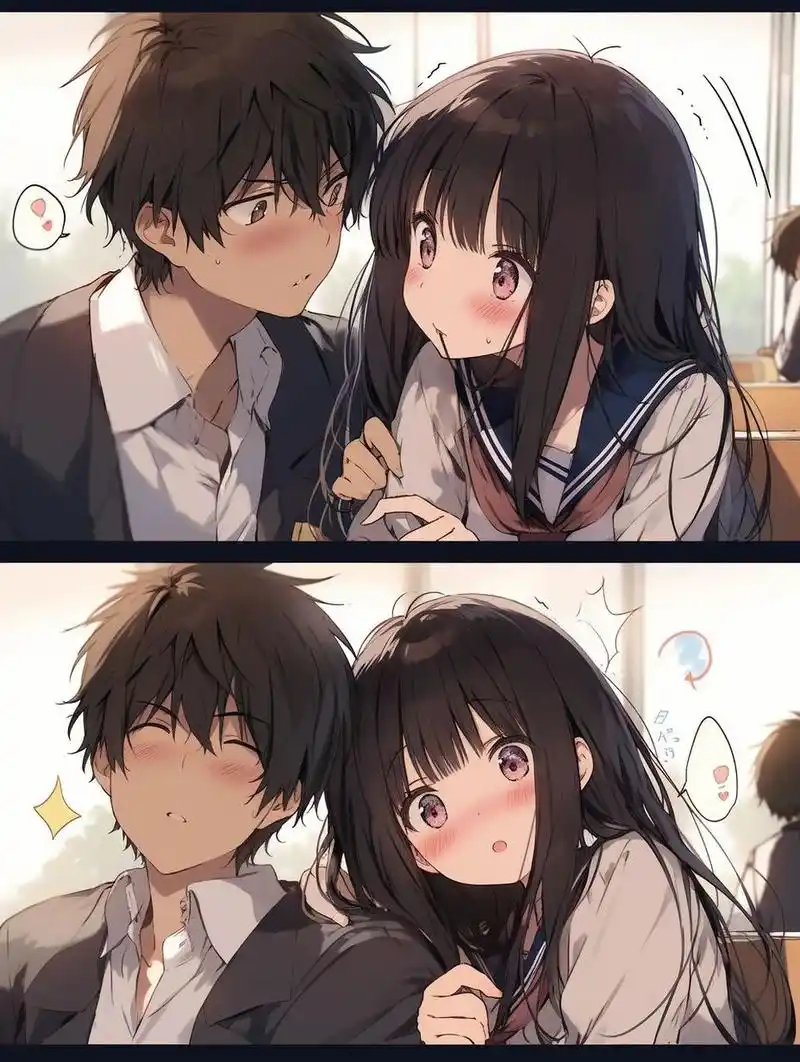 折木x千反田        虽然但是 我想折木大抵不会这么样凑上去的吧