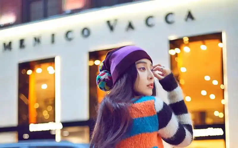 范冰冰时尚街拍桌面壁纸