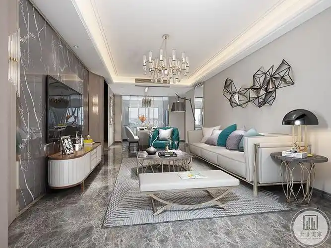 现代轻奢风格装修设计 时尚简约精致的生活方式