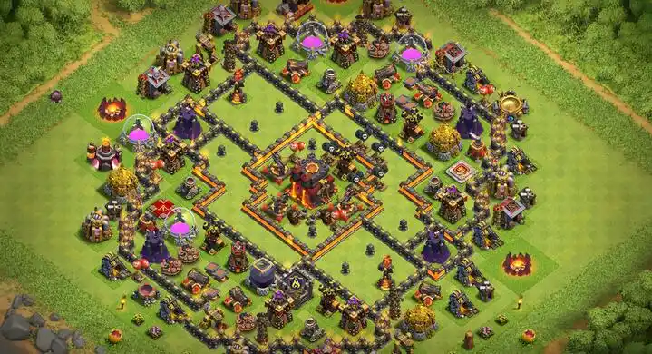 冠军杯阵型!部落冲突十本阵型分享