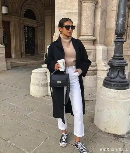 时尚穿搭 简单干净的欧美风冬日街头look合集