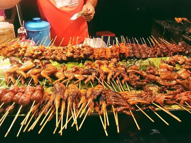 种类繁多的烤串