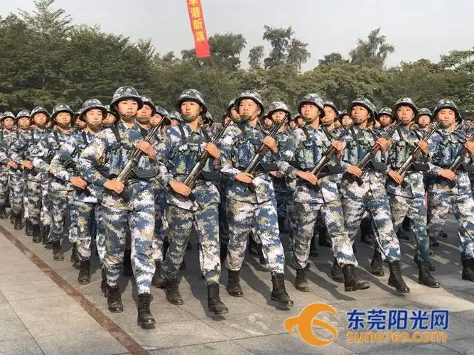 沙角部队训练基地举行新兵训练成果展示活动_东莞阳光网