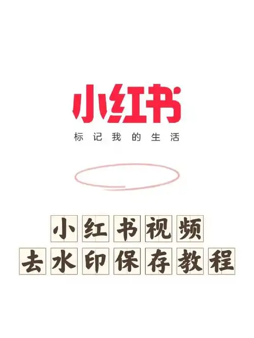 小红书视频去水印保存教程