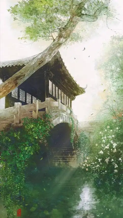 超高清古风手机壁纸 山河远阔你是人间星火